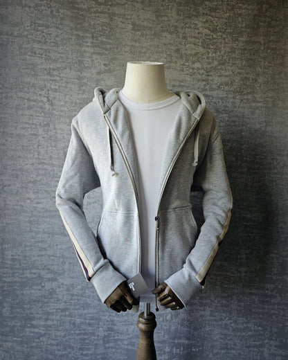 GUCCI Webbing-Trimmed Loopback Cotton Jersey Hoodie