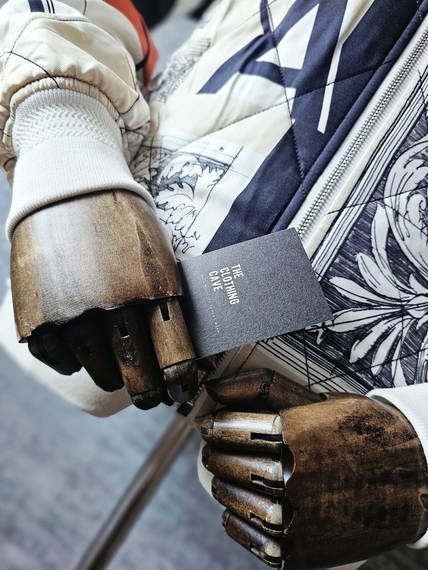 VERSACE Bauhaus Print Baroque Silk Bomber