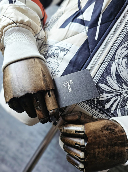 VERSACE Bauhaus Print Baroque Silk Bomber