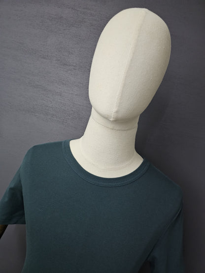 TOM FORD Cotton Crew Neck T-Shirt in Green