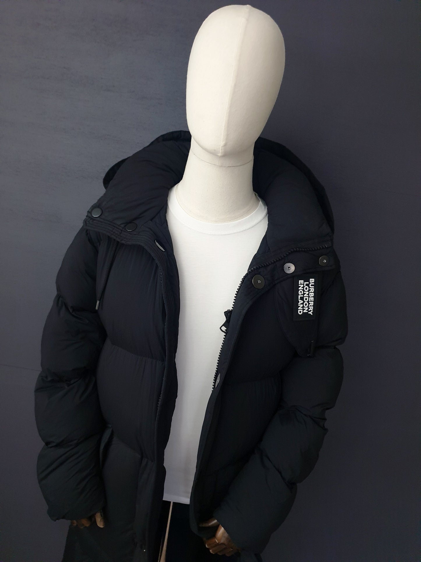 BURBERRY Lockwood Longline Puffer Jacket