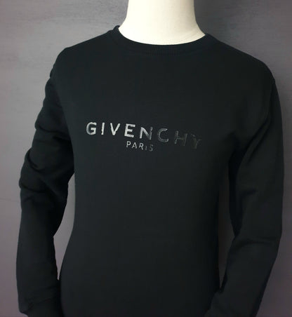 GIVENCHY Holographic Print Logo Sweatshirt