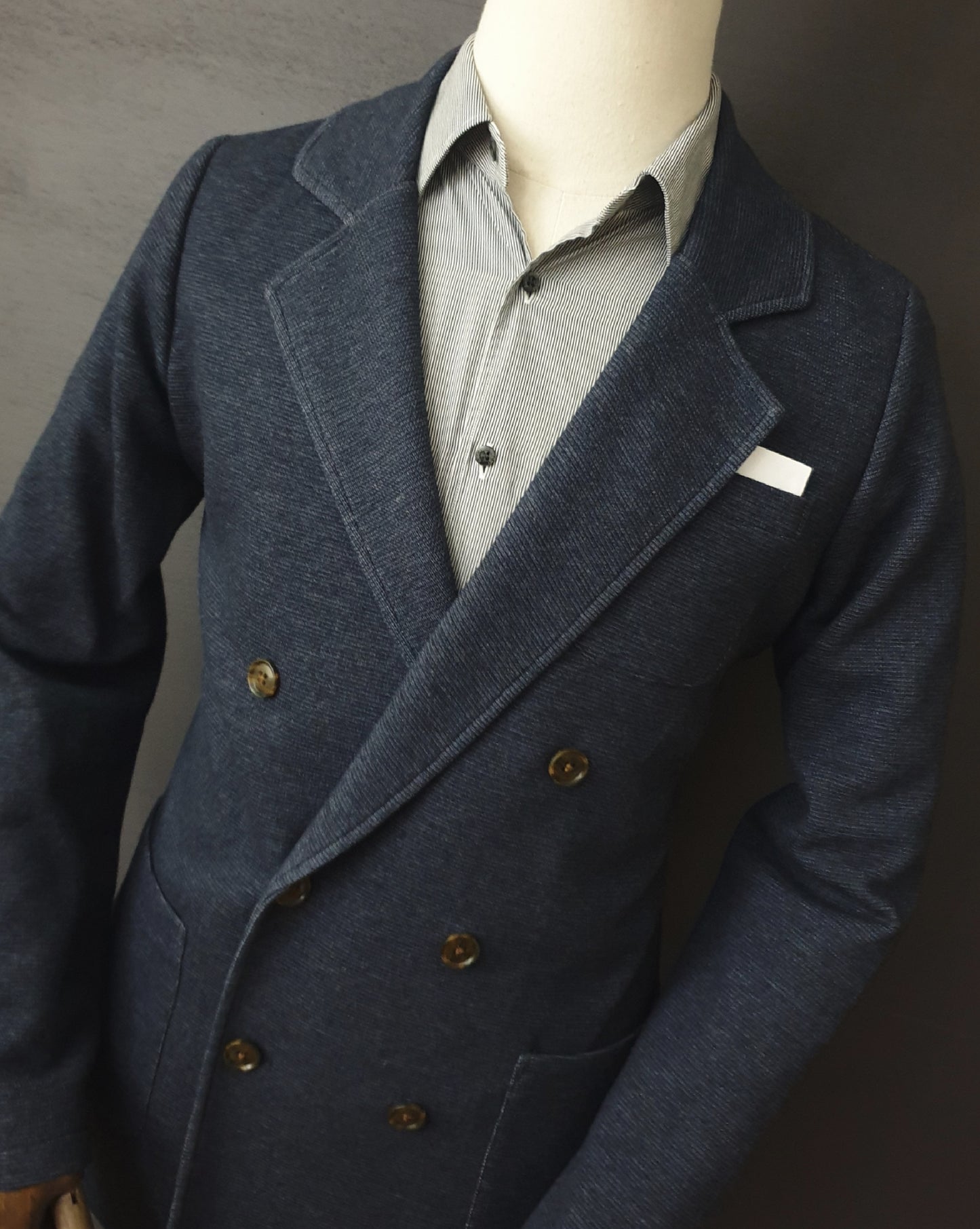 JOHN HENRIC Knitted Blazer