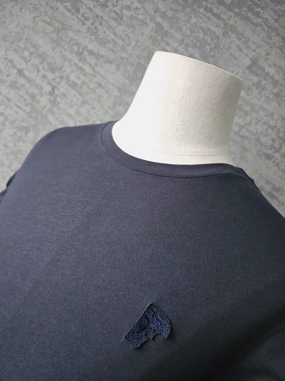 VERSACE Collection Medusa Embroidered Long-Sleeve T-Shirt