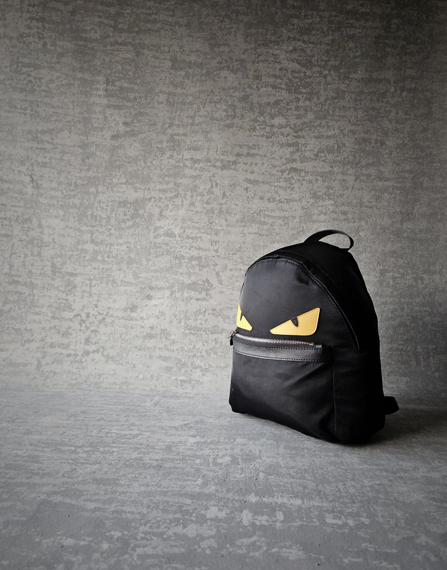 FENDI Roma Nylon Monster Eye Mini Backpack