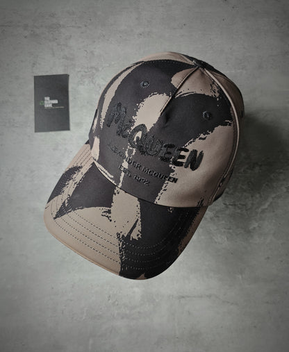 ALEXANDER MCQUEEN Graffiti Baseball Cap