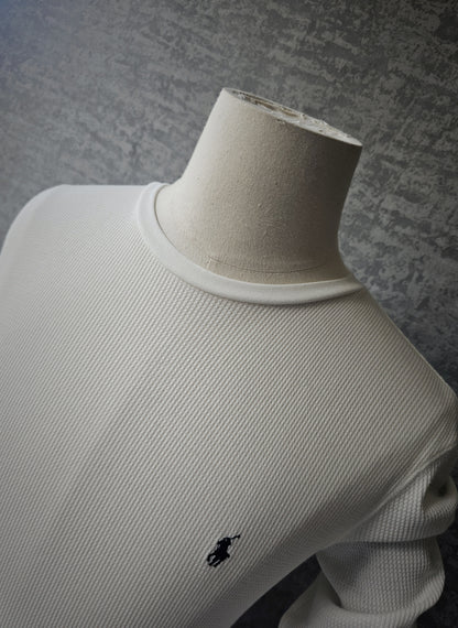 RALPH LAUREN Long Sleeve Lounge thermal Top