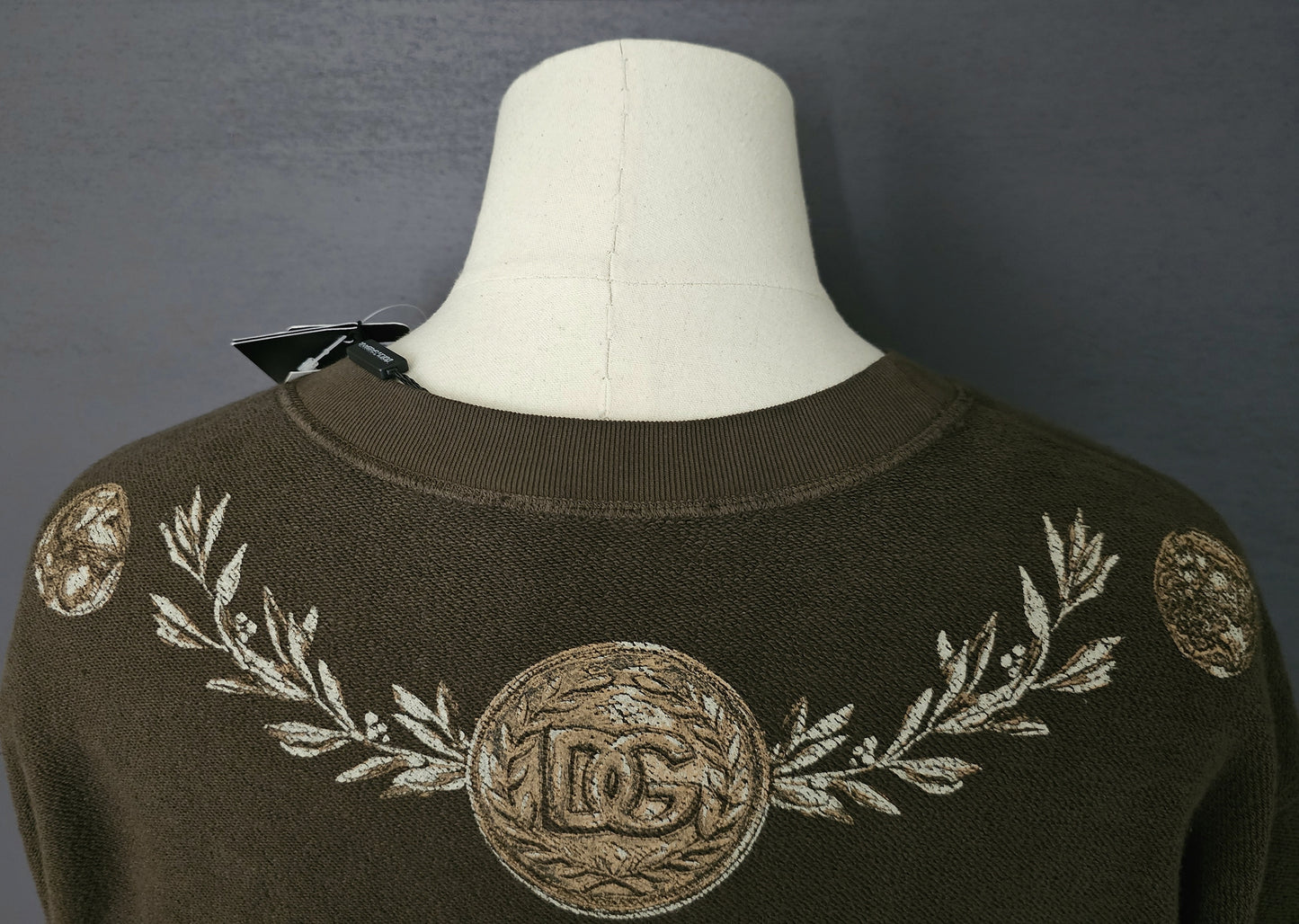 DOLCE & GABBANA Roma Coin Print Sweatshirt