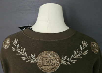 DOLCE & GABBANA Roma Coin Print Sweatshirt