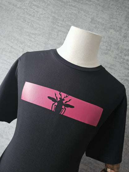 DIOR Pink Bee Print T-Shirt