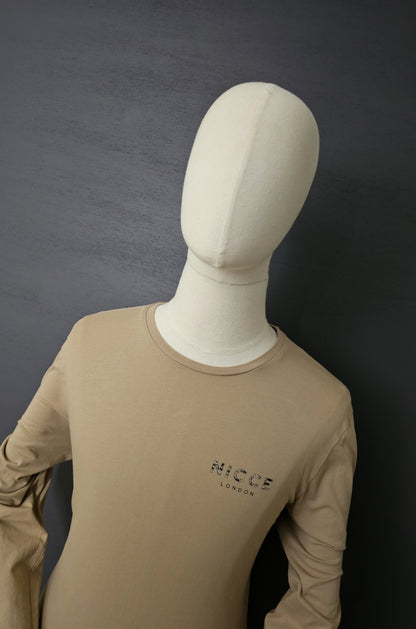 NICCE London Long Sleeve Camo embroidery T-Shirt