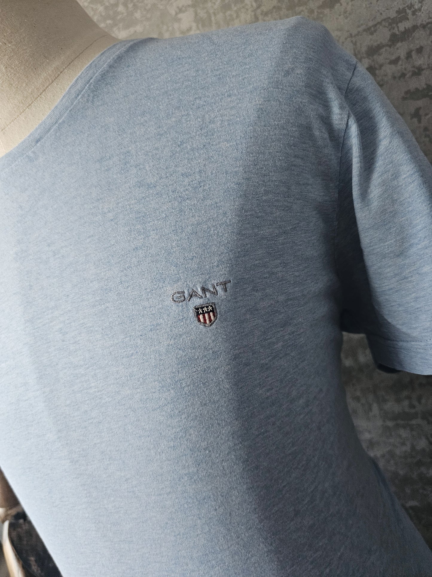 GANT Original Crew Neck Embroidered T-Shirt