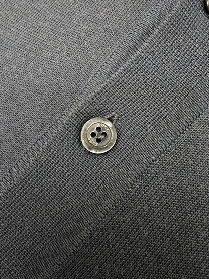 GUCCI Striped Fine Knit Polo