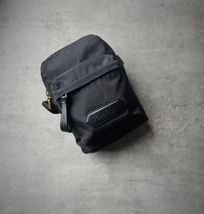 TOM FORD Recycled Embossed Mini-Messenger Bag