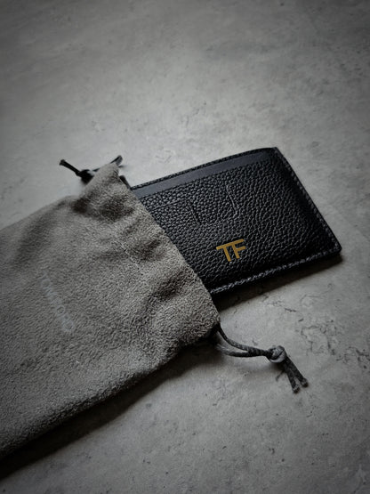 TOM FORD Grained TF Leather Card Holder