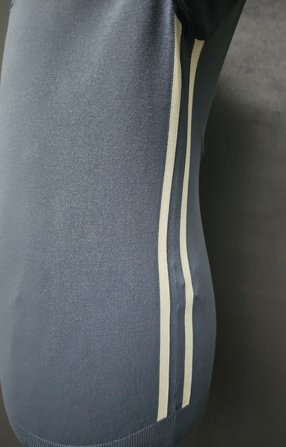 GUCCI Striped Fine Knit Polo