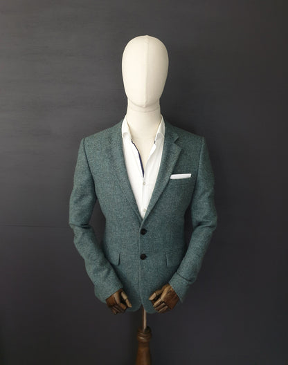 REISS Slim Fit Shetland Textured Wool Blazer
