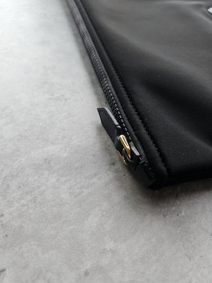 Tom Ford Zipped Logo Appliqued neoprene Pouch