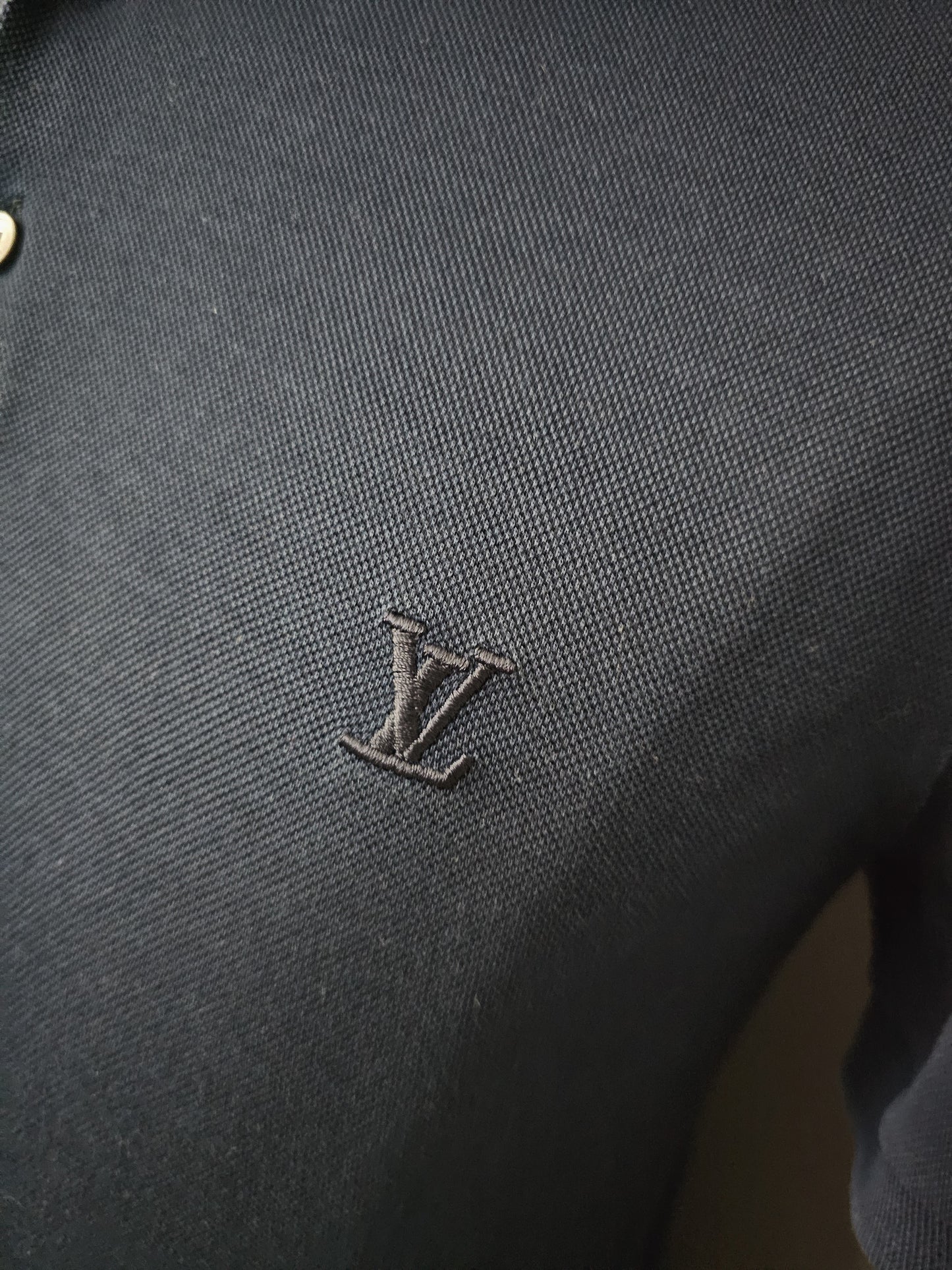 LOUIS VUITTON Classic Short-Sleeved Pique Polo