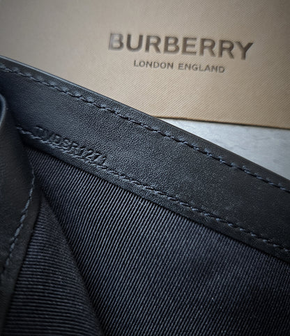 BURBERRY Graffiti Print International Leather Bifold Wallet