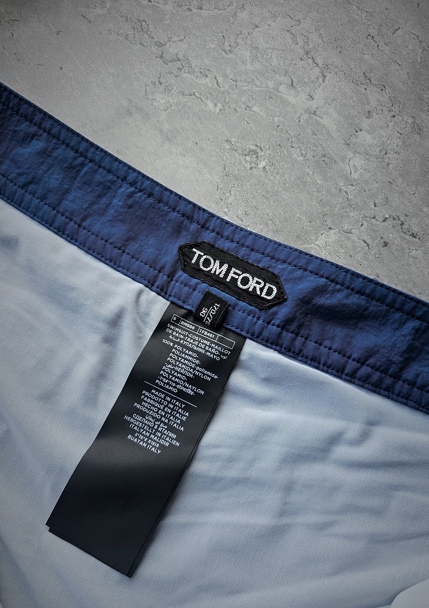 TOM FORD Slim-Fit Nylon Short Length Navy Swim Shorts