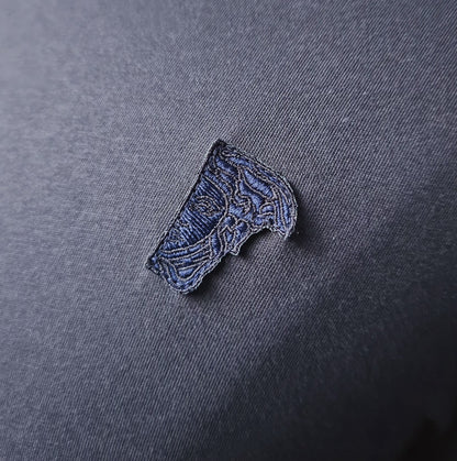 VERSACE Collection Medusa Embroidered Long-Sleeve T-Shirt