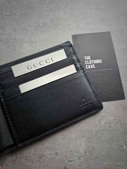 GUCCI GG Supreme Monogram Blooms Bi-Fold Wallet