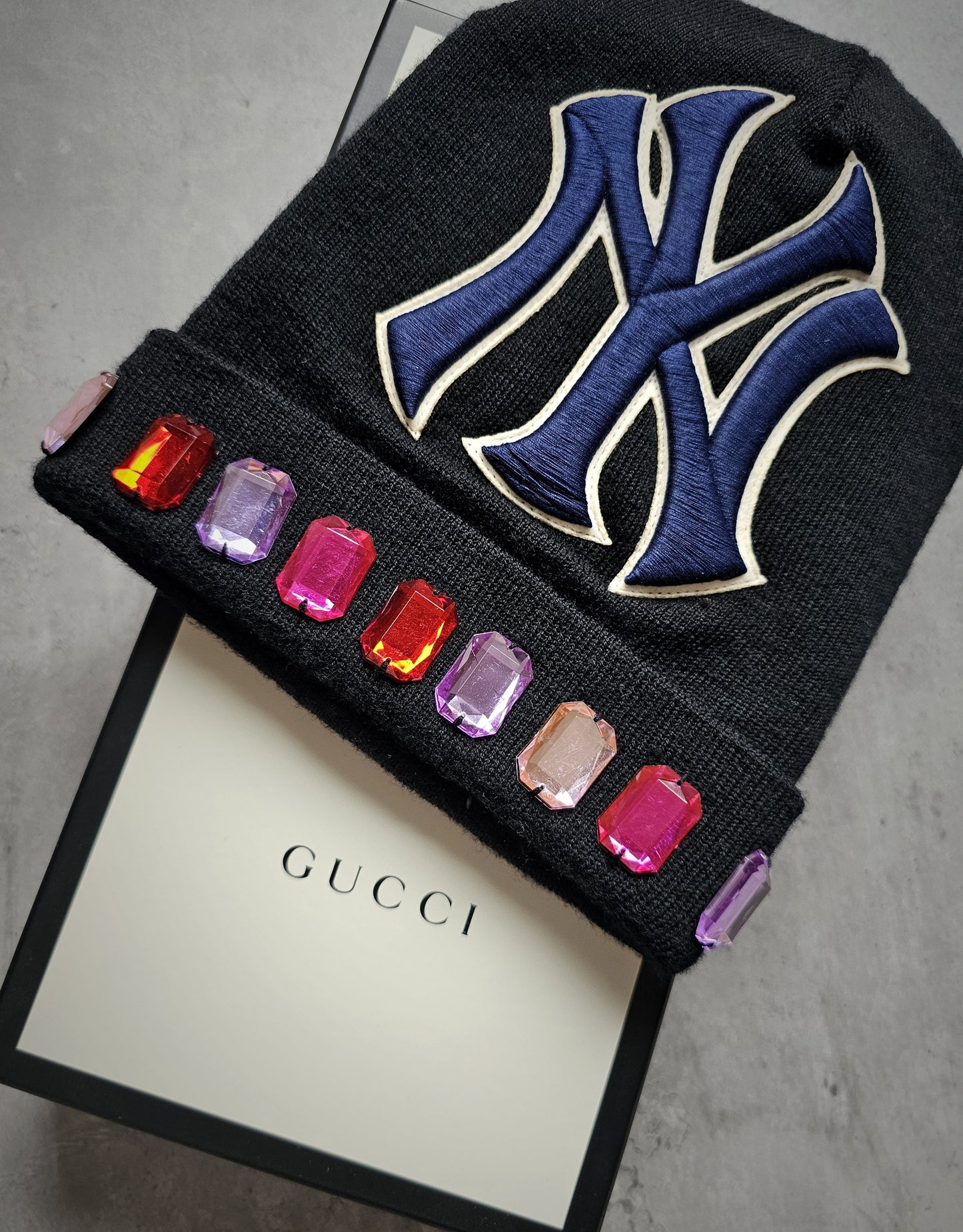 GUCCI X NY Yankees Limited Edition Wool Beanie