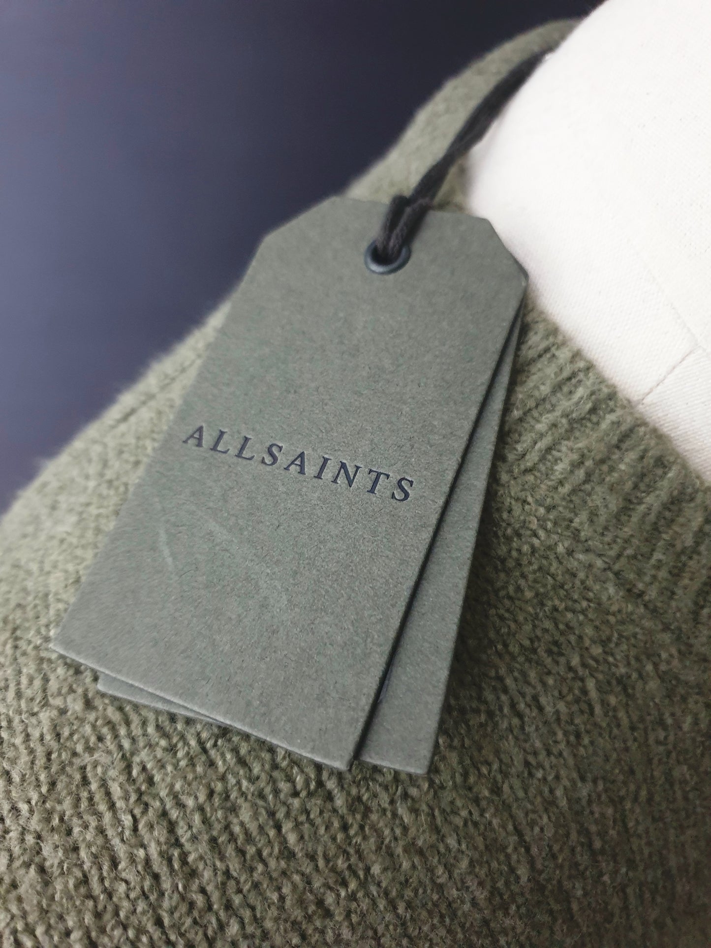 ALL SAINTS Olnar Oversized Knit Wool Jumper