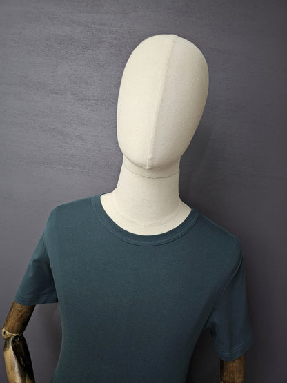 TOM FORD Cotton Crew Neck T-Shirt in Green