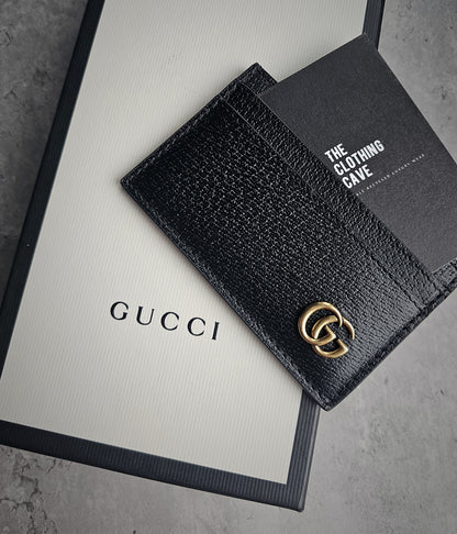 GUCCI GG Marmont Leather Card Holder