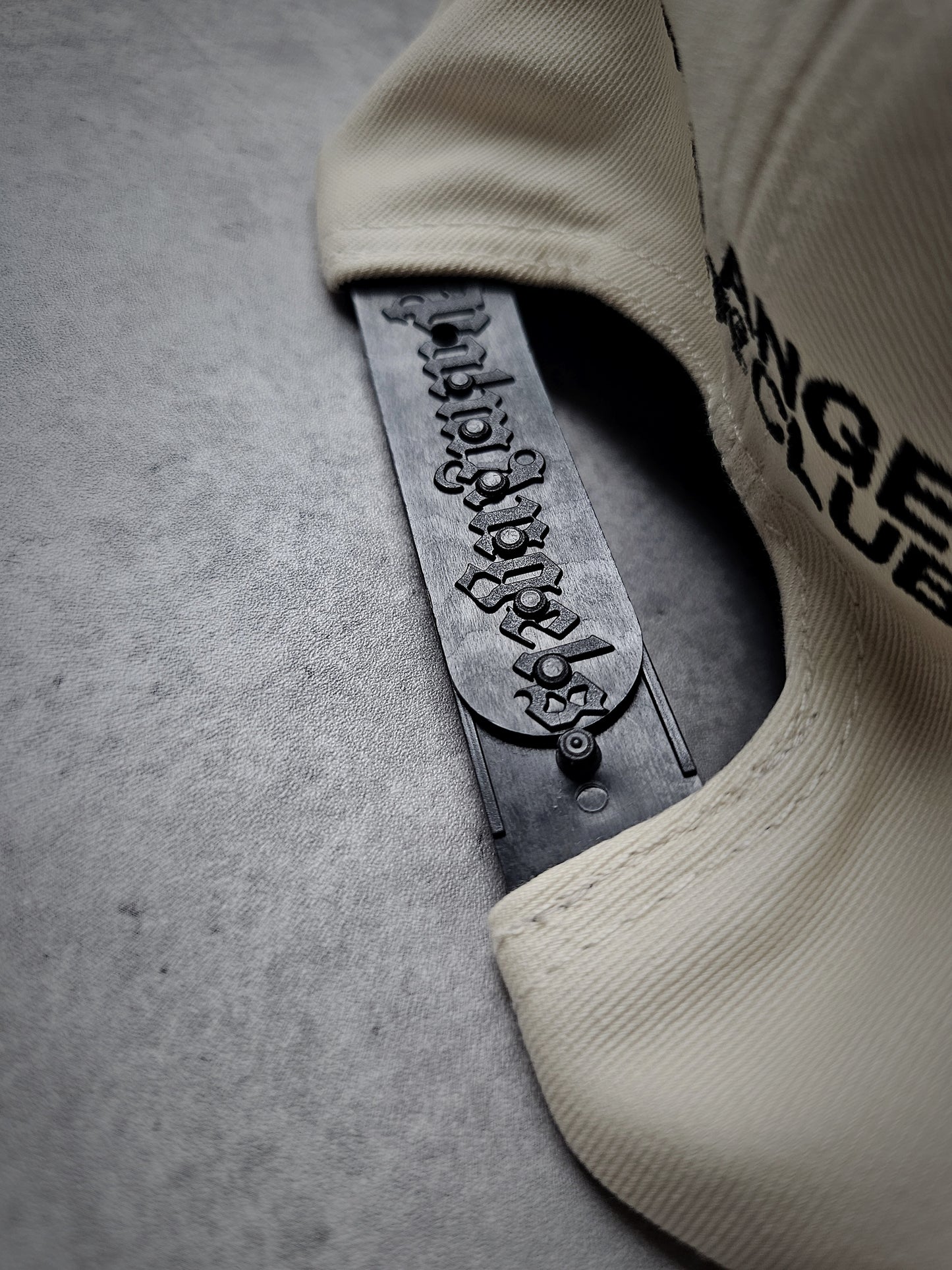 PALM ANGELS Monogram Ski Baseball Cap