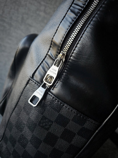 LOUIS VUITTON Josh Damier Graphite Backpack