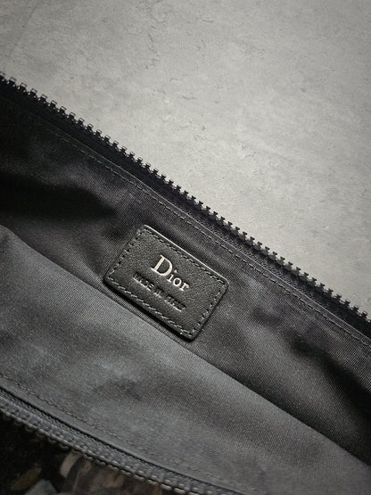 DIOR HOMME Rare Francois Bard Documents Zipped Pouch