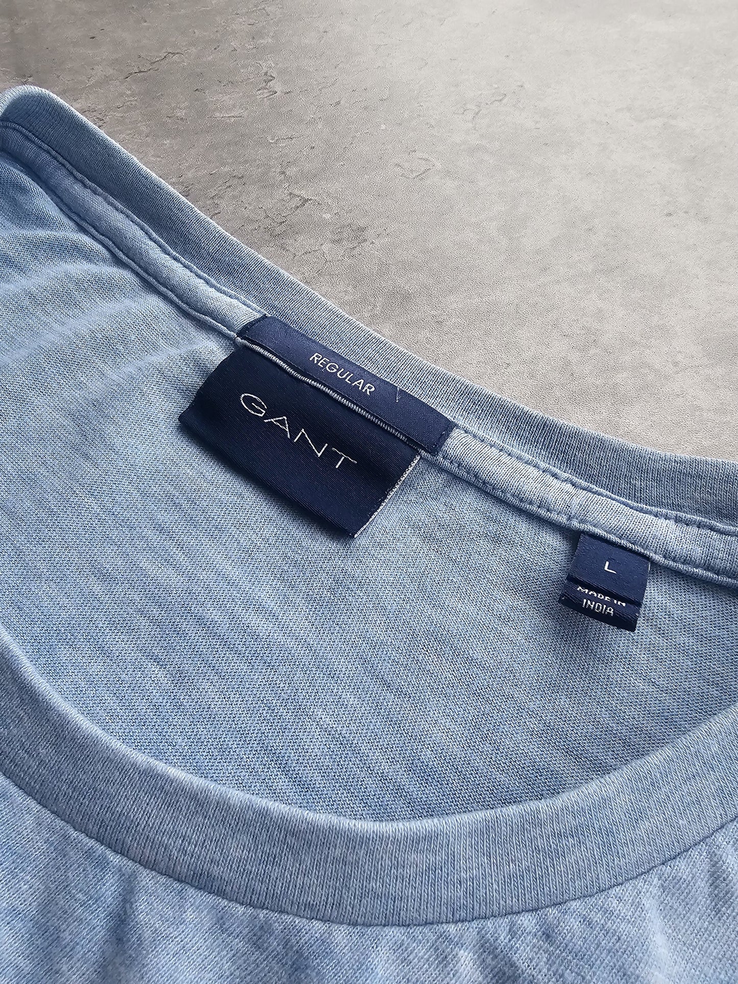 GANT Original Crew Neck Embroidered T-Shirt