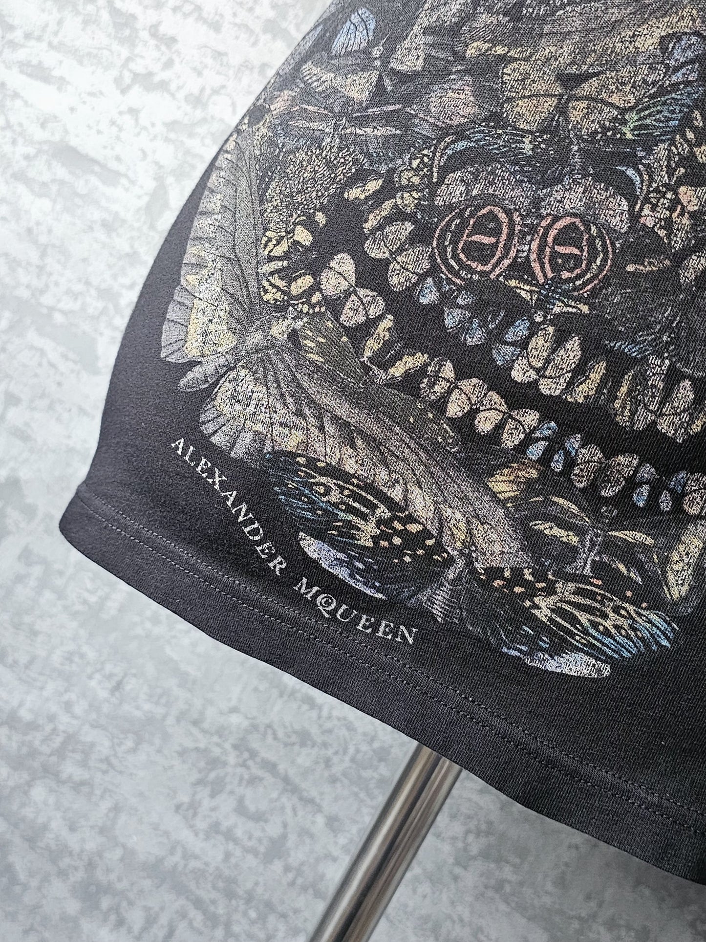 ALEXANDER MCQUEEN Moth Skull T-Shirt