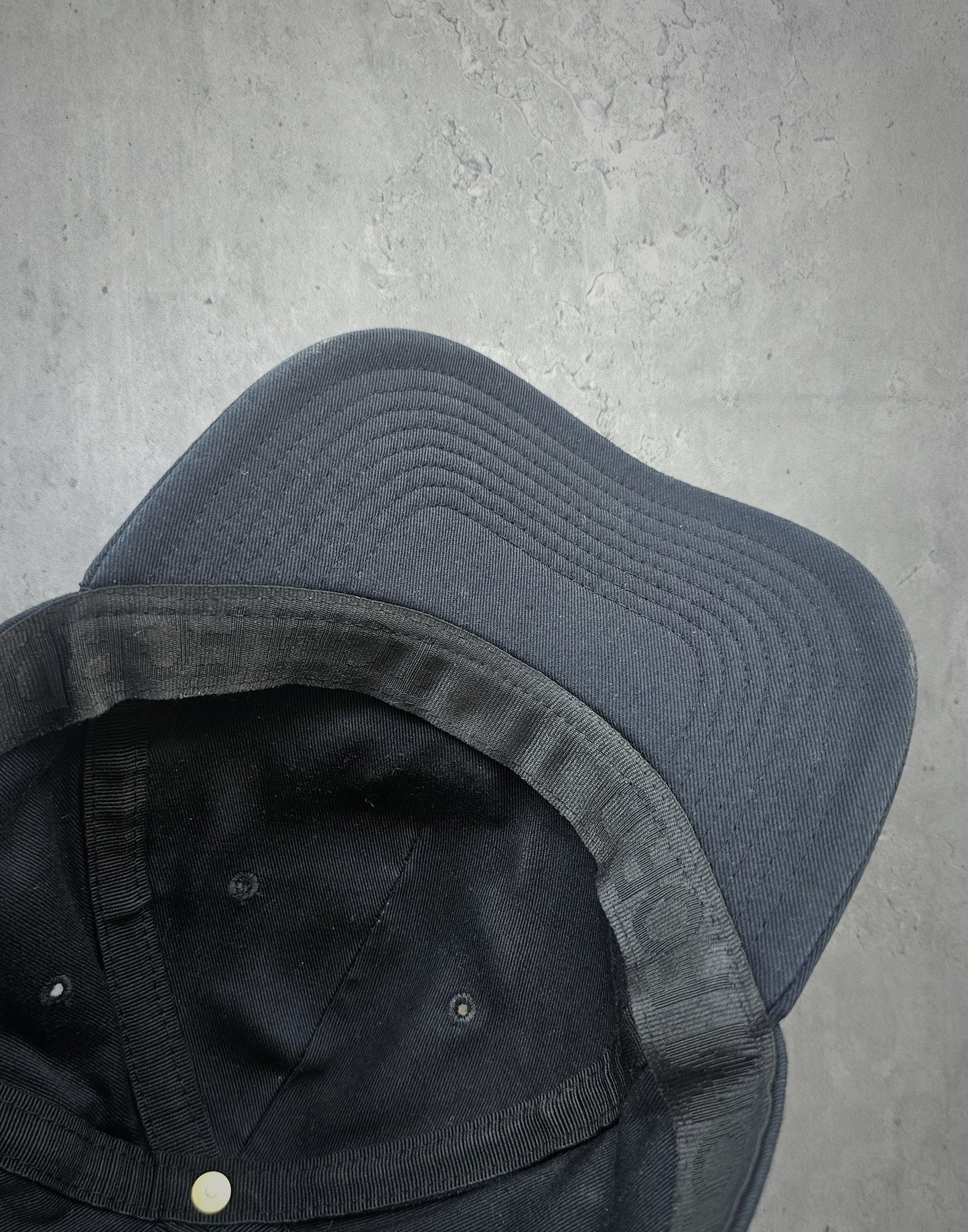 TOM FORD TF Cotton Canvas Navy Baseball Cap