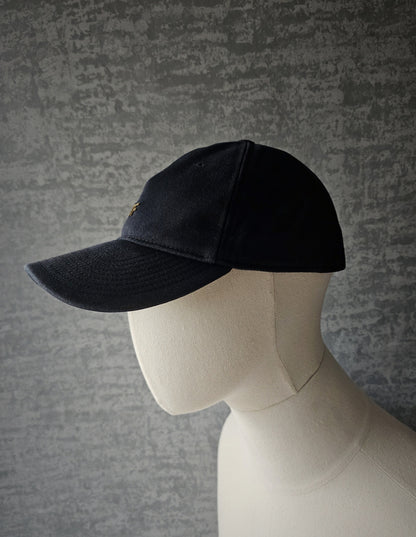 TOM FORD TF Canvas Logo Navy Baseball Cap
