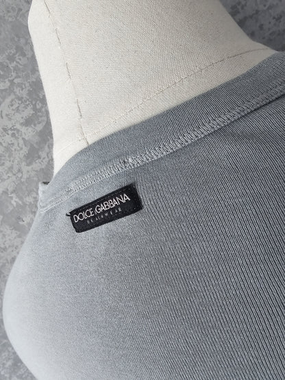 DOLCE & GABBANA Long Sleeve Dyed T-Shirt