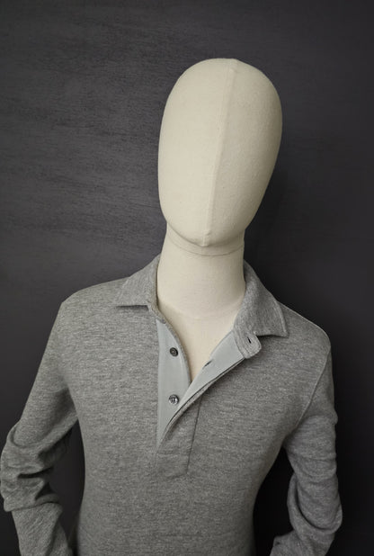 TOM FORD Long-Sleeve Polo Sweater