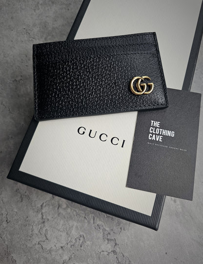 GUCCI GG Marmont Leather Card Holder