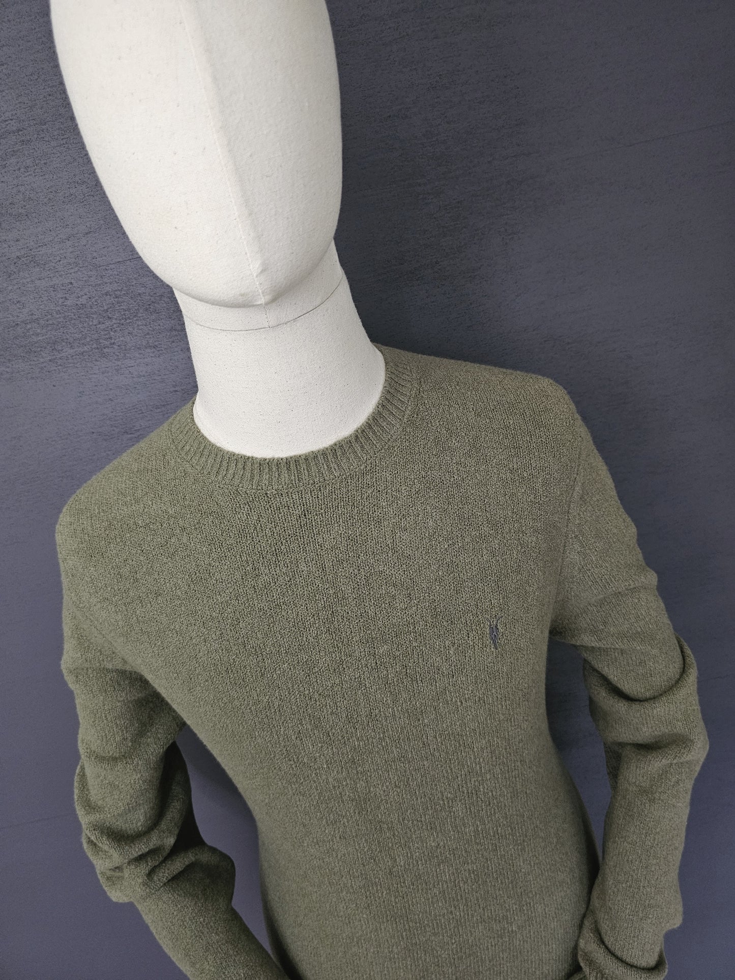 ALL SAINTS Olnar Oversized Knit Wool Jumper