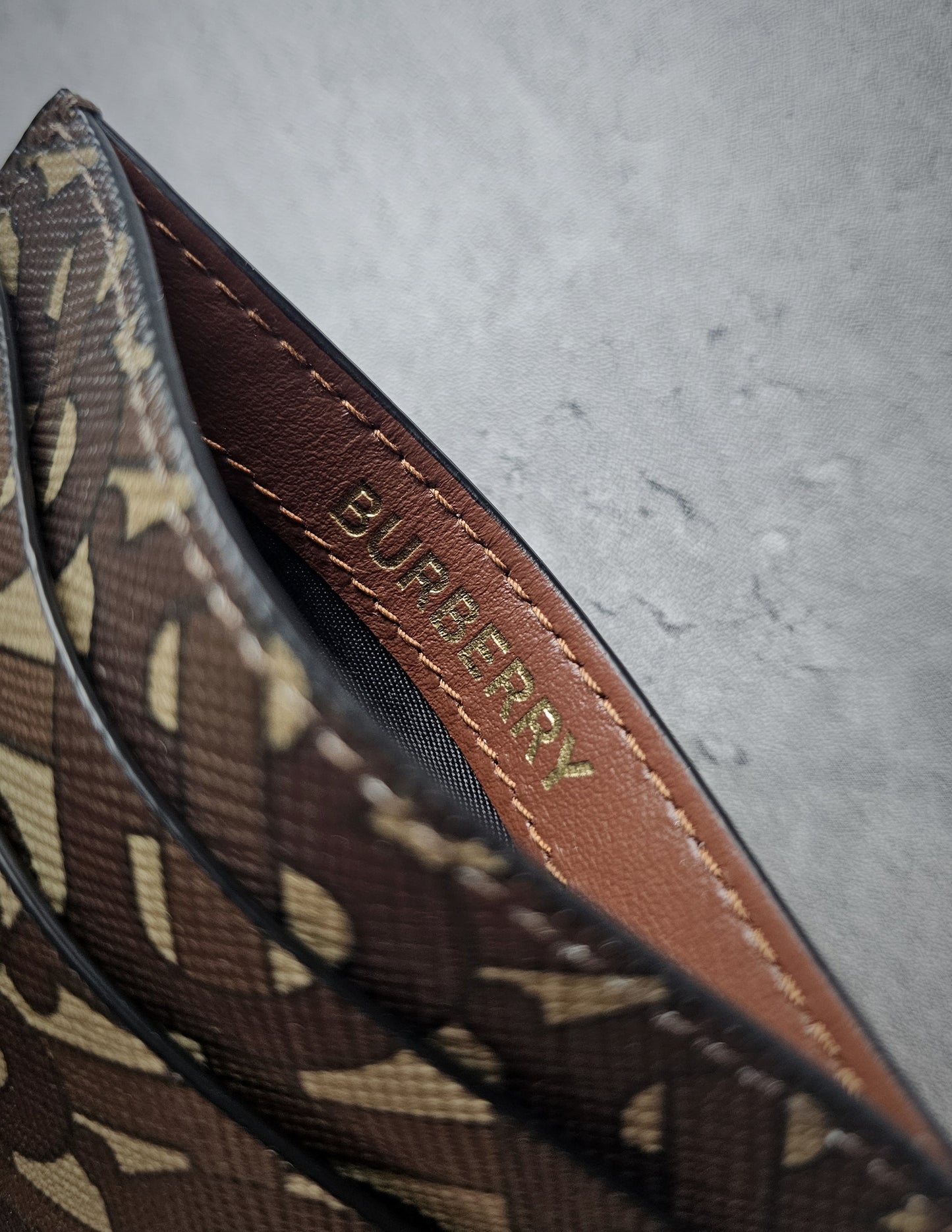 BURBERRY TB Monogram Sandon Card Holder