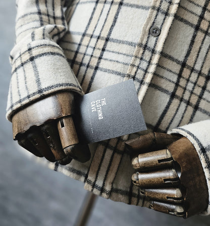 REISS Rio Wool-blend Brushed Checked Overshirt In Beige