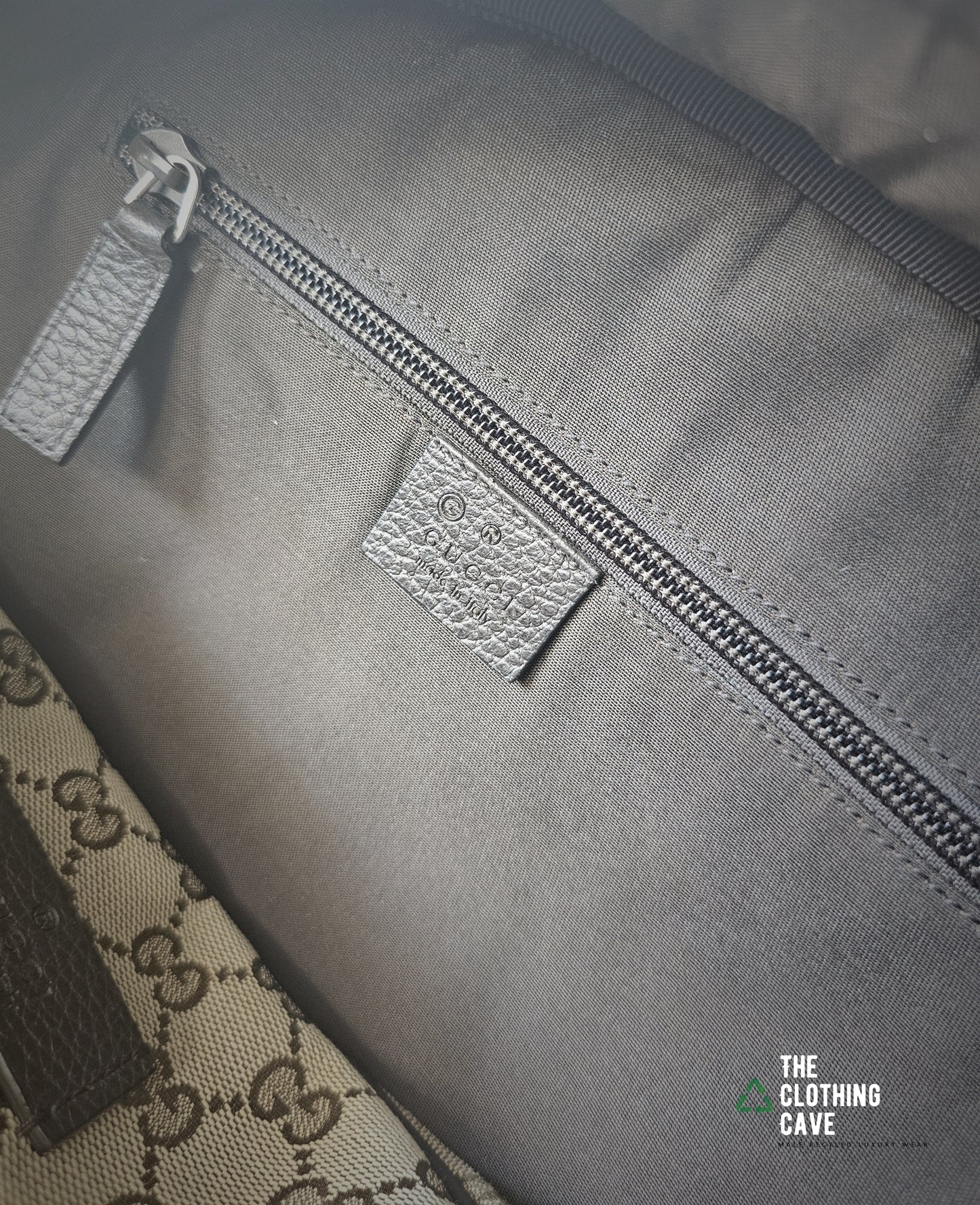 GUCCI GG Supreme Monogram Beige/Brown Backpack