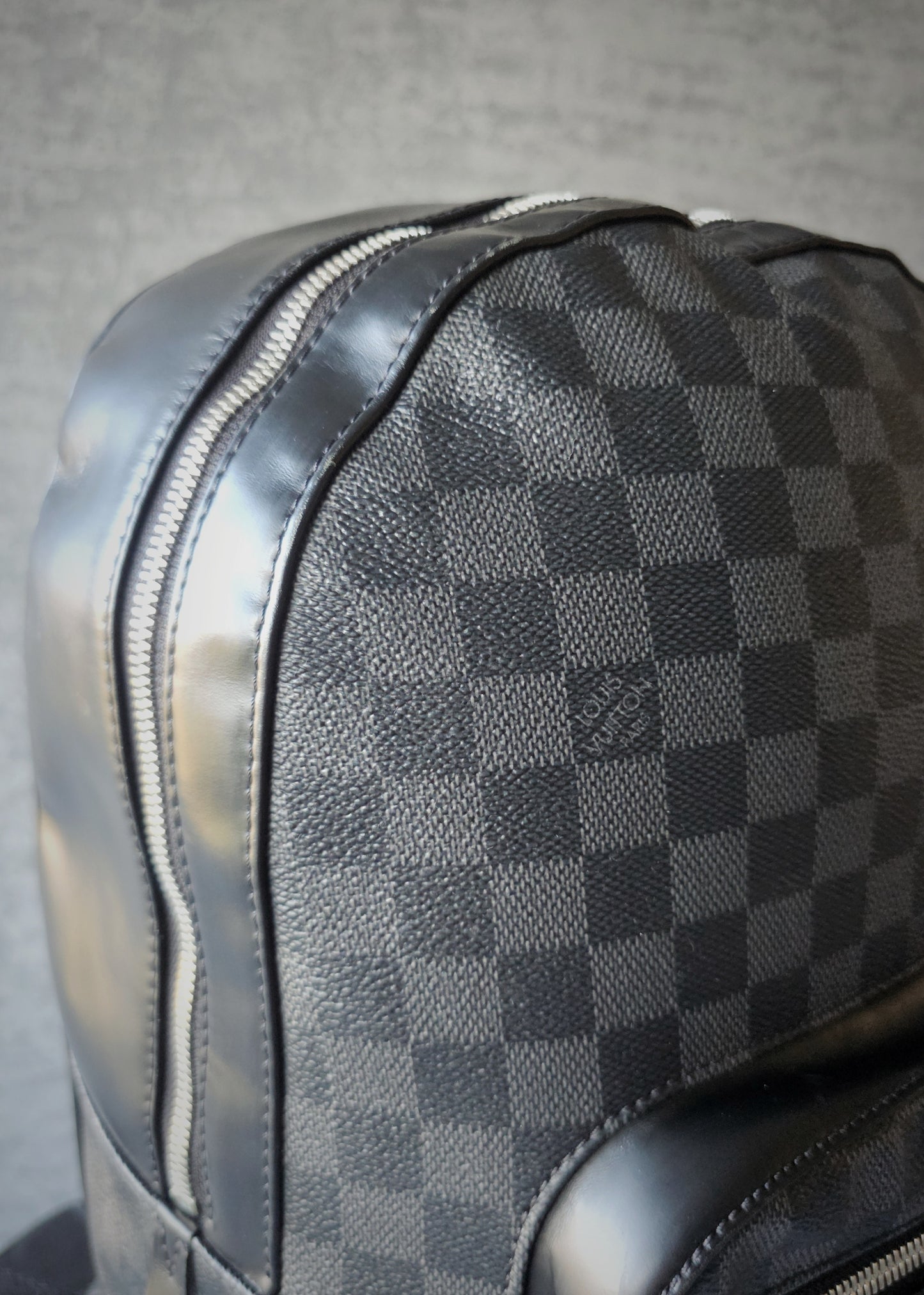LOUIS VUITTON Josh Damier Graphite Backpack