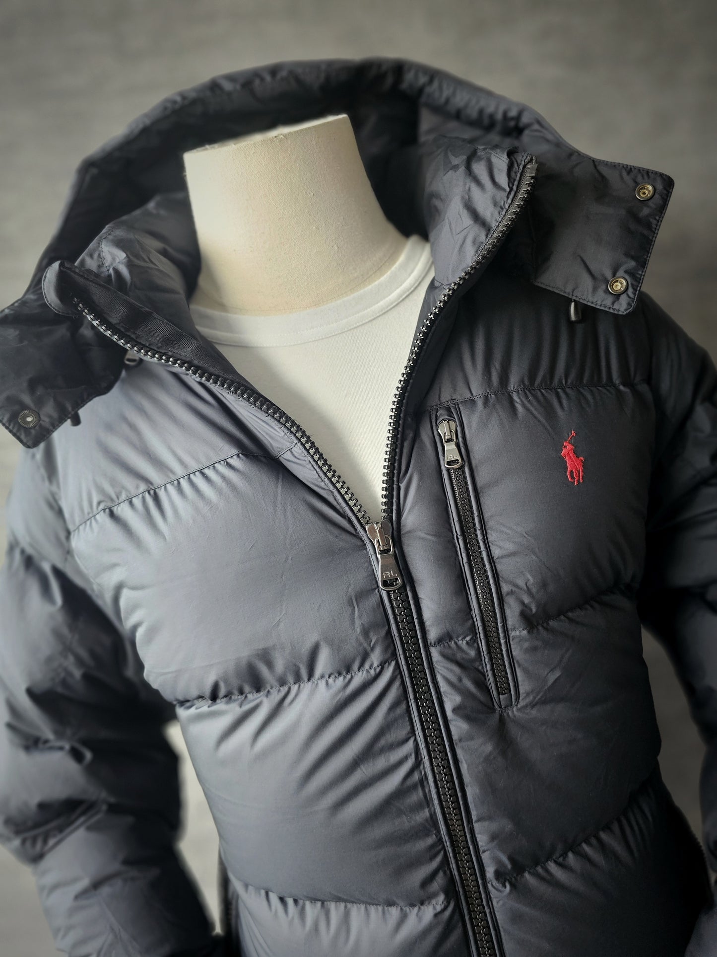 RALPH LAUREN EL CAP Black Puffer Jacket