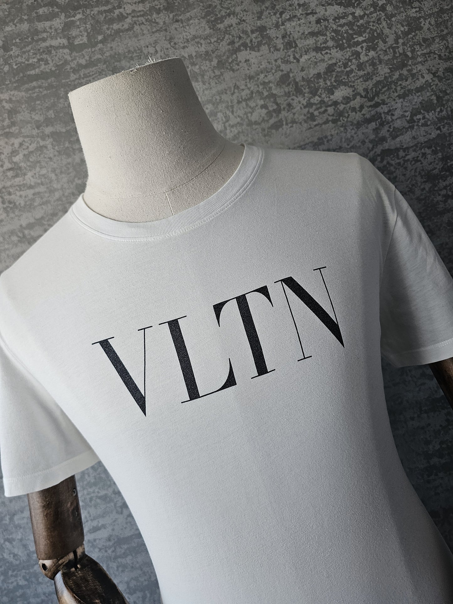 Valentino Garavani "VLTN" Print Cotton T-Shirt