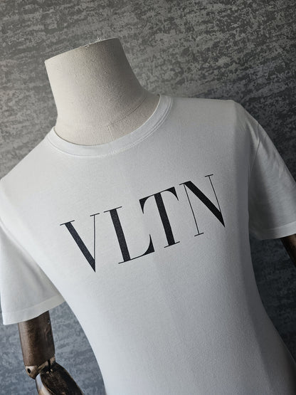 Valentino Garavani "VLTN" Print Cotton T-Shirt