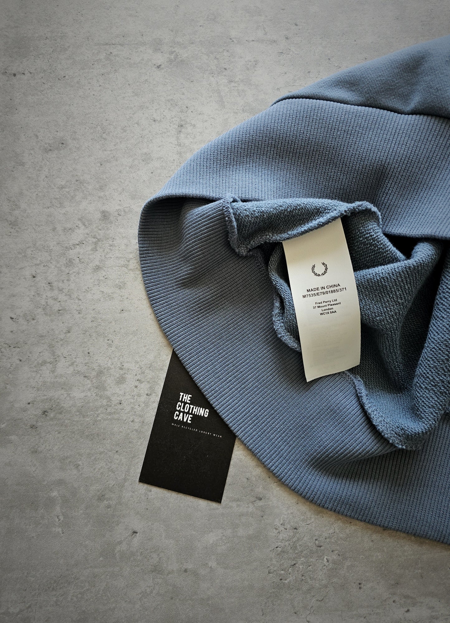 FRED PERRY Crew Neck Sweatshirt